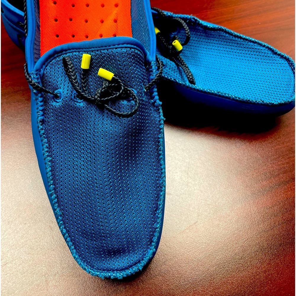 SWIMS,Stride Lace Loafers,classic modern details,non-marking outside,M 11